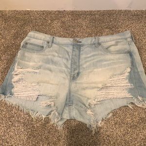 AE Vintage Festival Jean Shorts size 14